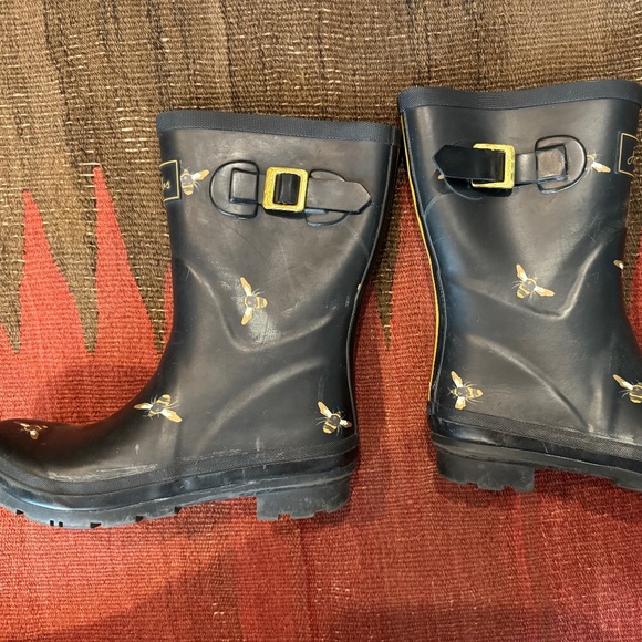 JOULES RAINBOOTS - BEES - SIZE EU39 US8 UK6 - Picture 1 of 4